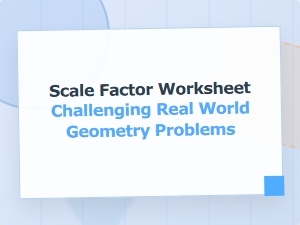 Applying Scale Factors to Advanced Architectural Scenarios